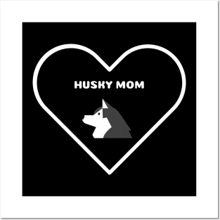 Husky Mom Posters and Art